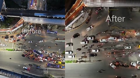 citizen's video helped improve traffic at TIDEL Park signal
