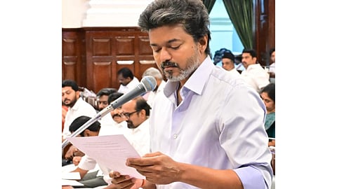 Chief Minister C Joseph Vijay