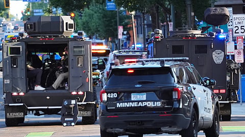 Law enforcement respond to a shooting 