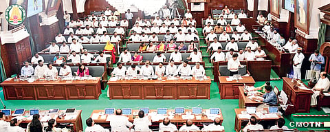CM Vijay in assembly