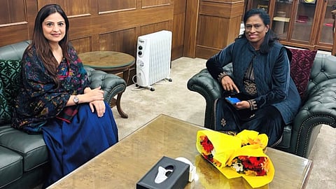 (L-R) Neetal Narang, PT Usha