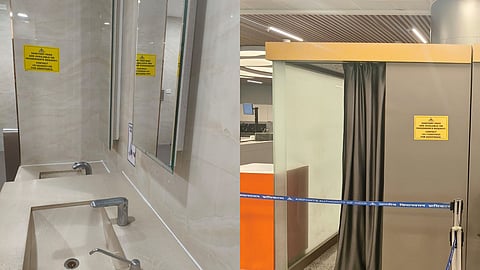 Chennai airport will install 36 new sanitary napkin vending machines in women’s restrooms by the end of September.