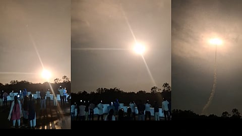 The EOS-05 satellite was successfully placed in the intended sub-geosynchronous transfer orbit, about 18 minutes after it lifted off from the spaceport here, ISRO announced