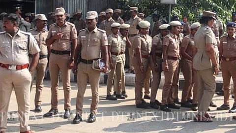 Tamil Nadu police, fire departments