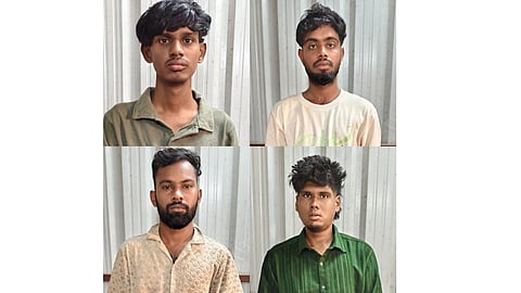 Arrested accused