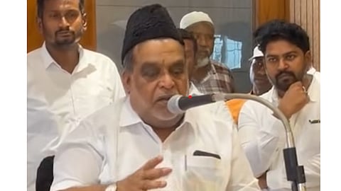 IUML MLA Syed Farooq Basha