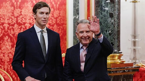 US envoys Steve Witkoff and Jared Kushner