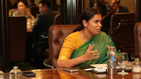 Industries Minister S Keerthana 