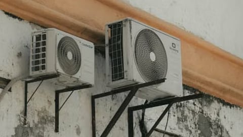 Image of AC outdoor units used for representative purpose