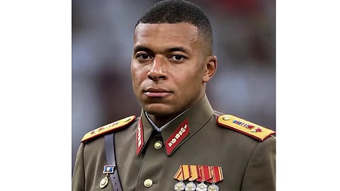 The Kylian Mbappe dictator meme