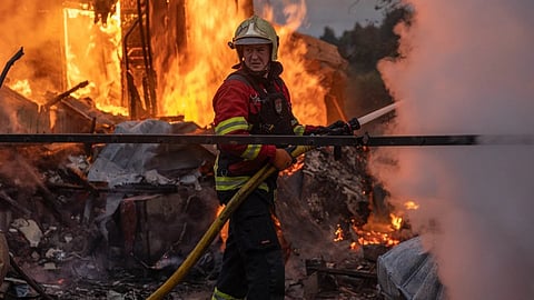 Russian drone strike kills 5, injures at least 7 on passenger bus in Ukraine