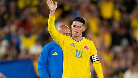 Colombia's James Rodriguez