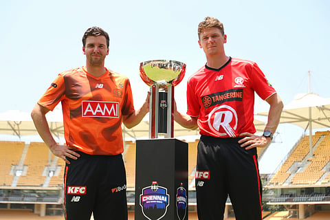 Jhye Richardson and Brendan Doggett