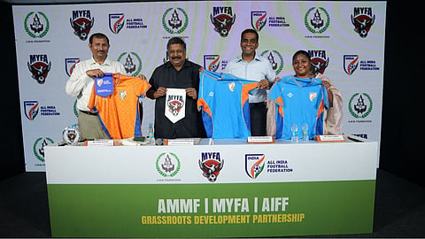 AMM Foundation joins hands with AIFF to strengthen grassroots football