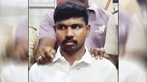 Arrested driver Selvaraj from Coimbatore