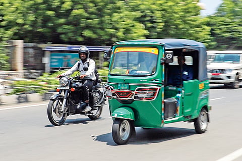 Green autos, red signal: Drivers hit the brakes