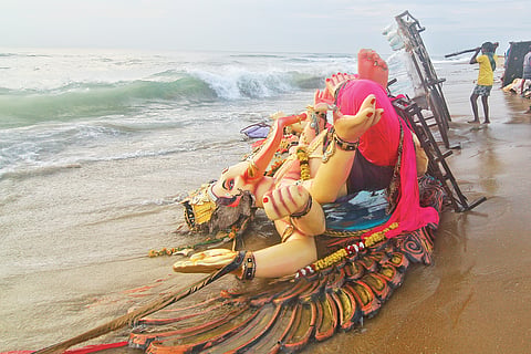 139.63 metric tonnes of waste recovered after idol immersions in Chennai