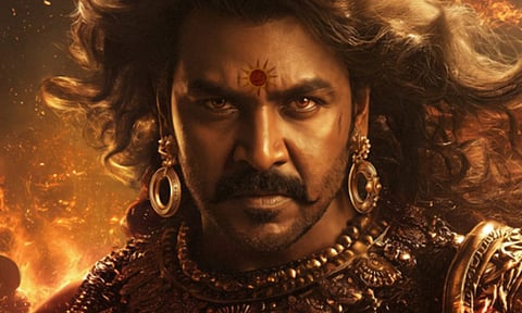 Raghava Lawrence's look as Karna in 'Mahaveer Karna' revealed
