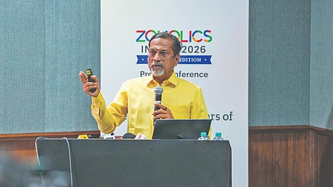 Zoho founder Sridhar Vembu 