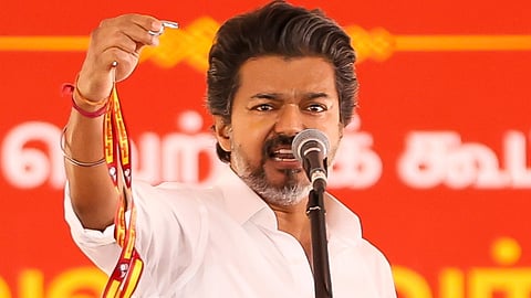 Chief Minister and TVK president C Joseph Vijay on Friday campaigned for the October 6 Madurantakam bypoll