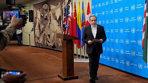 Iran's Foreign Minister Abbas Araghchi