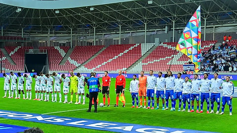 Ireland vs Israel Nations league match.