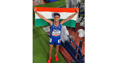 India's long-distance runner Gulveer Singh