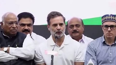 INDIA bloc charts joint action plan against CEC, SIR 'irregularities'; demands return to ballot