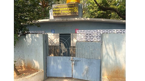 Public toilets in the two areas have been not functioning due to sewage issues
