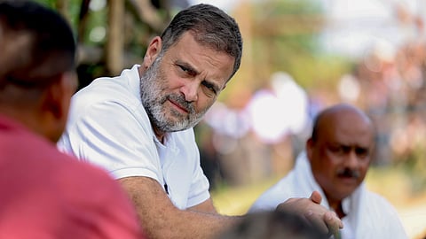 Leader of Opposition in the Lok Sabha Rahul Gandhi
