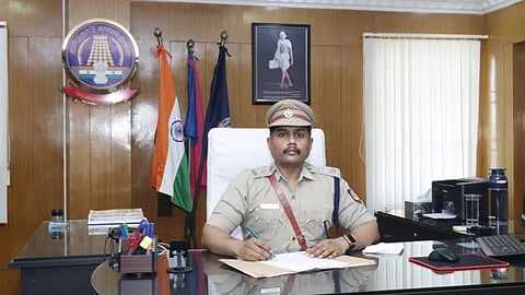 Thanjavur SP E Sundaravadanam