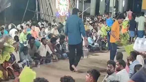 Men-only feast marks Kottai Karuppanasamy temple festival
