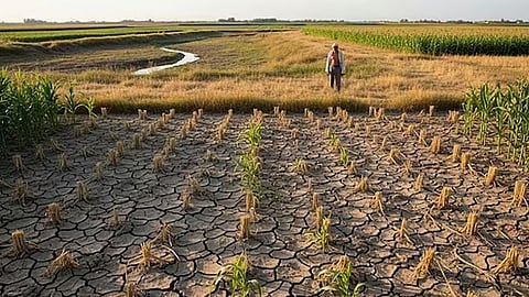 Declare Cauvery Delta drought-hit, demand Tamil Nadu farmers