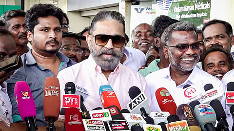 Actor and Rajya Sabha MP Kamal Haasan 