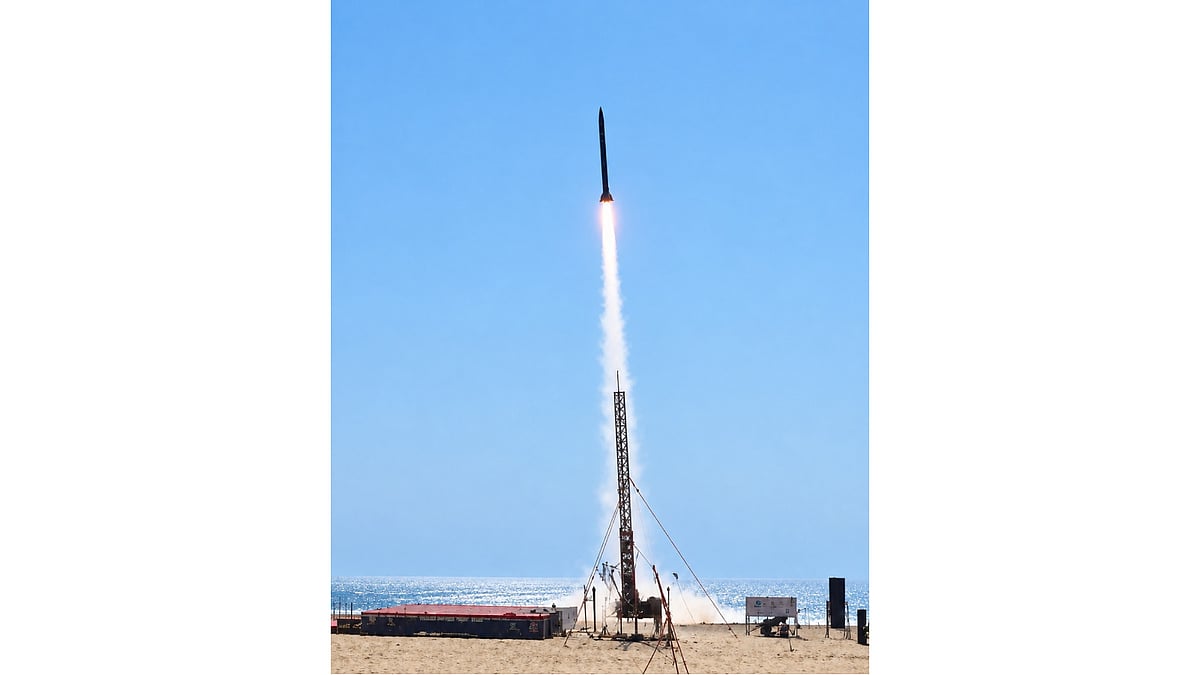 Twin hybrid rockets launched to test 'restart tech' at Tiruvidanthai