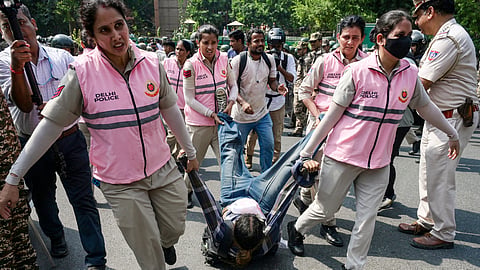 Fortress Delhi: Dipke, Rathee among 500 protesters detained; 'worse than Emergency' says Kejriwal