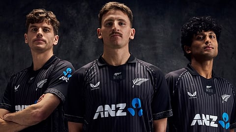 The new Blackcaps kit