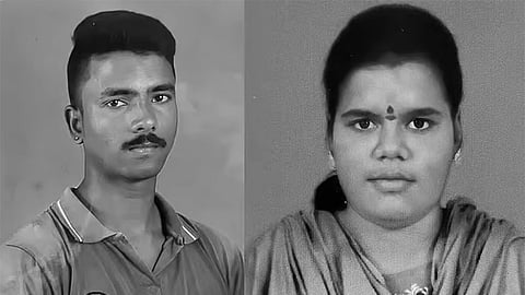 (L-R) Deceased couple Yuvaraj (29) and Manjula (22)