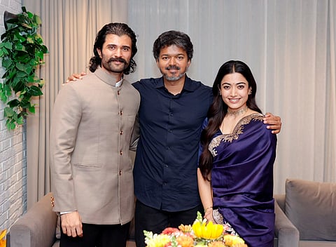Rashmika, Deverakonda meet CM Vijay; praise ‘incredible’ journey