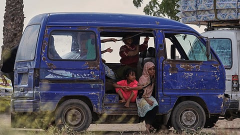 Yemeni children in Dar Saad District, Aden, Yeman