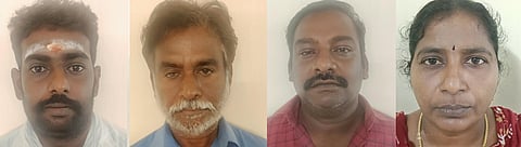 The four newly arrested in the Kurumbur Cooperative Credit Society fraud

