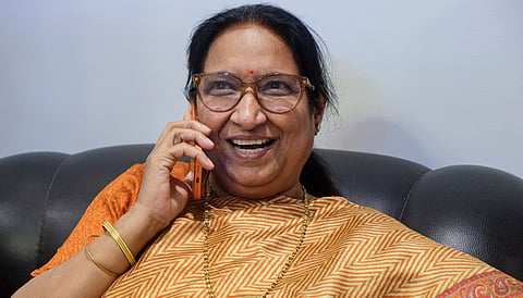 Newly-appointed Karnataka Governor Sudha Yadav, in Gurugram