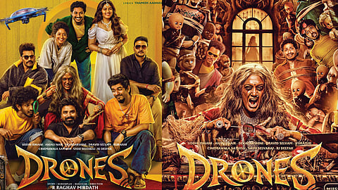 Drones running in theatres