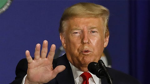 US President Donald Trump