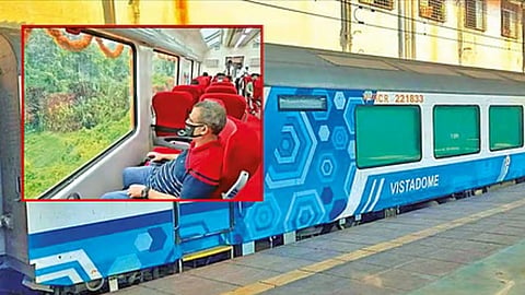 Scenic ride: Vistadome coach on Madurai–Guruvayur Express to offer panoramic view of Western Ghats