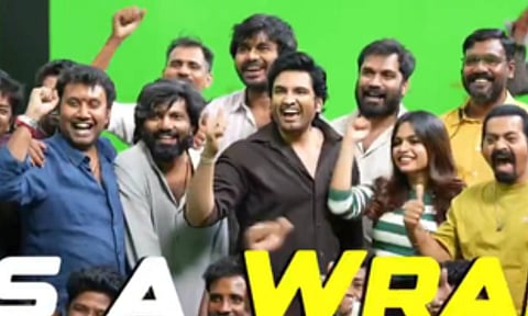 Santhanam's #Santa20 shooting wrapped! 
