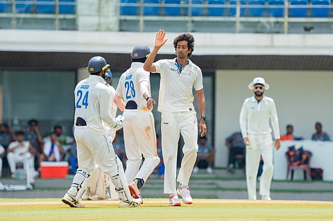 R. Sai Kishore, TN, 6 for 34 incl Hat-trick, Match Haul of 10 for 74.