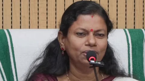 Women and Child Welfare Minister Bindu Krishna