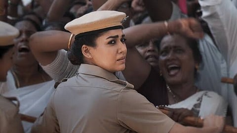 Screengrab from Mookuthi Amman 2 trailer