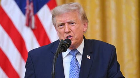 US President Donald Trump